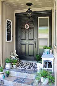 how to decorate a small front porch