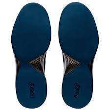 asics gel dedicate 6 carpet shoes blue