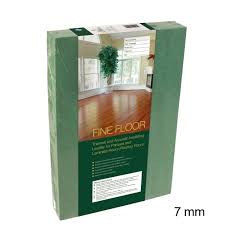 fine floor fibreboard 7mm wood flooring