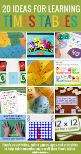 helping kids learn their times tables