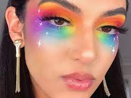 nail that fabulous rainbow makeup trend