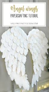 holiday angel wing tutorial parties