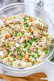 creamy tuna pasta salad spend with