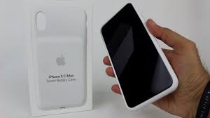 iPhone XS Max White Smart Battery Case Unboxing! - YouTube