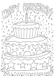 These printable happy birthday messages can be personalized with something. Coloring Pages Happy Birthday Celebration Coloring Pages