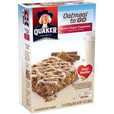 quaker oatmeal to go brown sugar