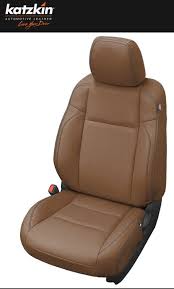 Katzkin Walnut Leather Seat Covers