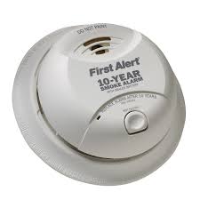 A carbon monoxide detector is an equipment device developed for purposes of detecting the presence of carbon monoxide due to leakage in the beeping can be irritating if not fixed. First Alert Battery Powered Smoke Detector In The Smoke Detectors Department At Lowes Com