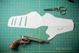 how to make a leather holster mr