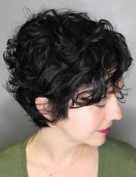 Haircuts for round faces need layers to bring in some sharpness and edge into the look. 141 Easy To Achieve And Trendy Short Curly Hairstyles For 2021