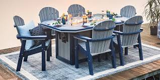 Amish Outdoor Dining Furniture Poly