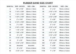 Rubber Bands Sizes Newplans Co