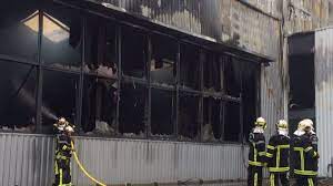 Incendie : une salle d'escalade en feu à Villenave d'Ornon
