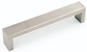 flat square solid stainless steel