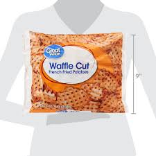 great value waffle cut french fried