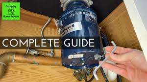 how to repair a garbage disposal not