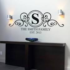 Personalised Family Name Wall Art Decal