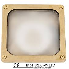 Square Wall Light Recessed Or Surface