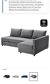 Ikea Friheten L Shaped Sofa Bed
