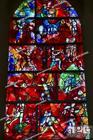 Stained Glass Window By Chagall