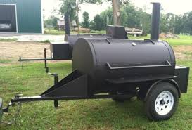 custom bbq reverse flow barbecue smoker