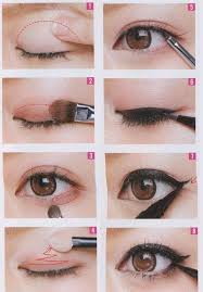 eye makeup for asian eyes via