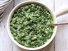 creamed spinach from frozen healthy