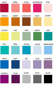 Color Chart I Want Sangria Royal Color
