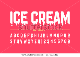 Ice Font Download Free Vector Art Stock Graphics Images