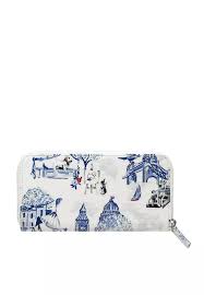 london toile continental wallet