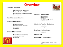 Mcdonalds corporation case study analysis    Term paper Service