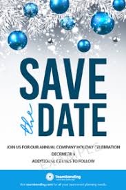 save the date holiday party ideas