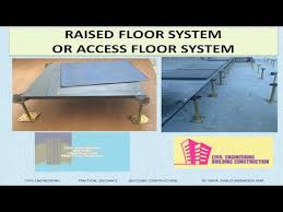 raised floor or access floor system