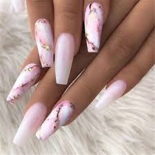 • coffin shaped acrylic nails are similar in shape to ballerina and stiletto shapes, but with a squared tip. 40 Colorful Coffin Acrylic Nails To Choose From