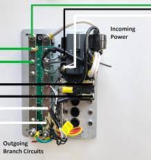 a basic s power system for a small boat