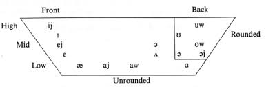 6 Articulation Chart With The Inventory Of English Vowels