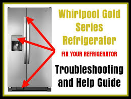 Using a 3/32 allen wrench, loosen 2. Whirlpool Gold Series Refrigerator User Guide And Troubleshooting Manual