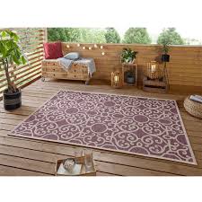 Auf wunsch nach maß gefertigt ✓ jetzt das riesige sortiment an teppichen in lila & violett entdecken ⇒. Design In Und Outdoor Teppich Nebo Lila Taupe Teppich Boss