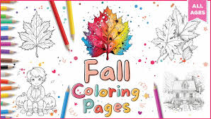 the best fall coloring pages for kids