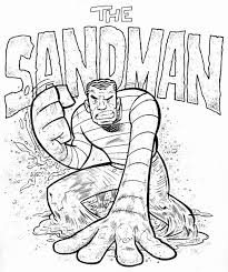 38+ sandman coloring pages for printing and coloring. Sandman Coloring Pages