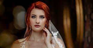 wedding makeup ideas for redhead brides