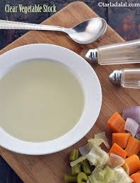 clear vegetable stock recipe homemade