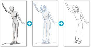 3Dデッサン人形」で描ける構図・ポーズのパターンを増やそう | iPadではじめよう! CLIP STUDIO PAINT 第9回 – PICTURES