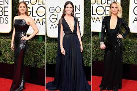 why actresses are wearing black