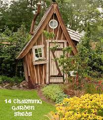 Garden Sheds Add A Whimsical Touch To A