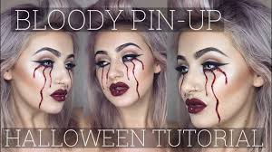 pin up halloween makeup tutorial
