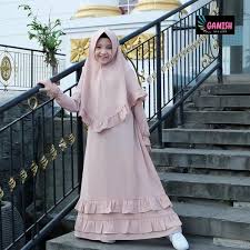 Busana muslim anak baju muslim anak yang sudah cukup dikenal di indonesia dengan kualitas desain dan material yang baik. Jual Gamis Anak Syari Baju Muslim Anak Perempuan Set Hijab Gamis Anak Putih Di Lapak Jocin Shop Bukalapak