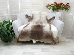 mive reindeer hide rug r403