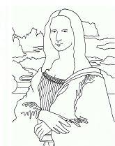 These mona lisa pictures are online coloring pages that can be colored with color gradients and patterns. Arts Culture Coloring Pages Coloring Pages For Kids And Adults