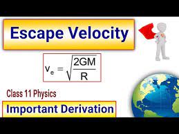Orbital Velocity Class 11 Physics